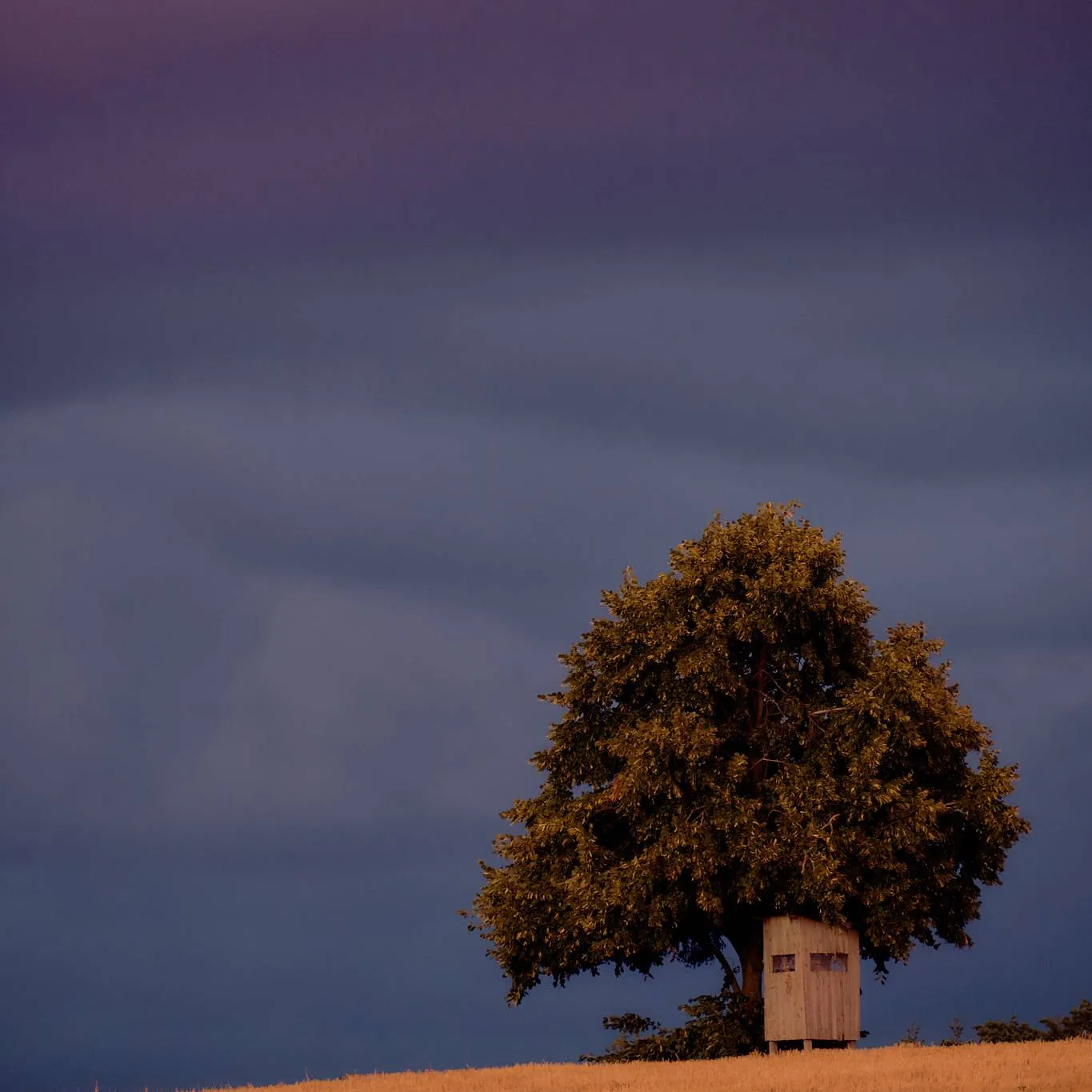 Aufziehendes Gewitter